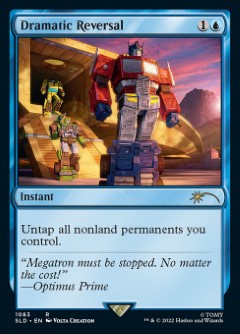 Dramatic Reversal Secret Lair Drop - Transformers Art